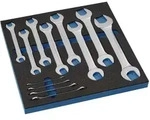 Werkzeugmodul 12-tlg.2/3-Modul Schl&uuml;sswelweiten 6x7-30x32mm TECWERK
