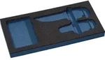 Werkzeugmodul Leereinlage 1/3-Modul 2000 871 245 18-tlg.TECWERK