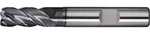 Schaftfr&auml;ser DIN 6527L INOX HPC D.4mm VHM TiAlN HB Z.4 lang TECWERK