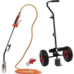 ROTHENBERGER Industrial 2teiliger Anw&auml;rmbrenner ECO Piezo & Flaschentransportwagen