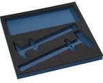 Werkzeugmodul Leereinlage 2/3-Modul 2000 871 244 2-tlg.TECWERK