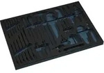 Werkzeugmodul Leereinlage 3/3-Modul 2000 871 255 44-tlg.TECWERK