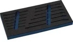 Werkzeugmodul Leereinlage 1/3-Modul 2000 871 234 12-tlg.TECWERK
