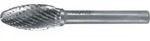 RUKO Hartmetall-Fr&auml;sstift FLH &Oslash; 10 mm Kopfl&auml;nge 20 mm Schaft-&Oslash; 6 mm Verzahnung