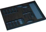 Werkzeugmodul Leereinlage 3/3-Modul 2000 871 256 37-tlg.TECWERK