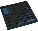 Werkzeugmodul Leereinlage 2/3-Modul 2000 871 249 55-tlg.TECWERK