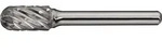 Fr&auml;sstift WRC Special Steel D.10mm Kopf-L.20mm Schaft-D.6mm HM Verz.Kreuz TW