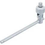 BGS Steckschl&uuml;ssel-Adapter mit Ratschenfunktion mit Gleitgriff Abtrieb 12,5 mm