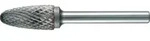 Fr&auml;sstift RBF D.3mm Kopf-L.12mm Schaft-D.3mm HM Verz.Kreuz TECWERK