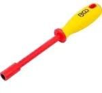 BGS VDE-Steckschl&uuml;ssel-Schraubendreher Sechskant SW 8 mm Klingenl&auml;nge 125 mm -