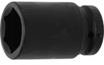 BGS Kraft-Steckschl&uuml;ssel-Einsatz Sechskant tief Antrieb Innenvierkant 25 mm...