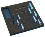 Werkzeugmodul 8-tlg.2/3-Modul Schl&uuml;sswelweiten 2-10mm TECWERK