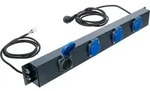 BGS Netzversorgungsleiste 4-fach f&uuml;r Schrankwand-System - 80190