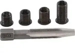 BGS Reparatursatz f&uuml;r Z&uuml;ndkerzengewinde M8 x 1,0 mm 5tlg. - 167