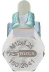 KS TOOLS Gewindeschneider mit F&uuml;hrungsbolzen f&uuml;r Temperatursensoren M12 x 1,25 -