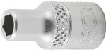 BGS Steckschl&uuml;ssel-Einsatz Sechskant Antrieb Innenvierkant 6,3 mm (1/4") SW 3/16" -