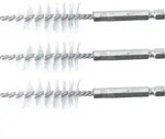 BGS Nylonb&uuml;rste 19 mm Antrieb Au&szlig;ensechskant 6,3 mm (1/4") 3tlg. - 3078-19-N