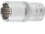 BGS Steckschl&uuml;ssel-Einsatz Zw&ouml;lfkant Antrieb Innenvierkant 6,3 mm (1/4") SW 9 mm -
