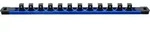 BGS Halteschiene f&uuml;r 12 Steckschl&uuml;ssel-Eins&auml;tze magnetisch f&uuml;r Antrieb 12,5 mm