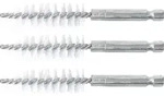 BGS Nylonb&uuml;rste 15 mm Antrieb Au&szlig;ensechskant 6,3 mm (1/4") 3tlg. - 3078-15-N