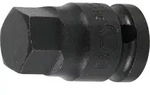 BGS Kraft-Bit-Einsatz Antrieb Innenvierkant 12,5 mm (1/2") Innensechskant 19 mm -
