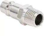 BGS Druckluft-Stecknippel 6,3 mm (1/4") Au&szlig;engewinde - 3222-1