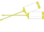 Eichner Warenanh&auml;nger gelb - 9219-00777