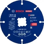 Bosch EXPERT Multi Material Carbide-Trennscheibe 115 x 1.6 x 22,23 mm X-Lock -