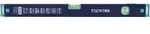 Wasserwaage 60cm Alu.blau Spiegellibelle max.&plusmn;0,5 mm/m TECWERK