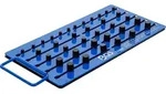 BGS Magnet-Stecktafel mit Au&szlig;envierkant f&uuml;r 36 Steckschl&uuml;ssel-Eins&auml;tze Antrieb