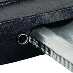 Temperguss-Schraubzwinge Spann-W.600mm A.175mm 3K-Griff 35x9mm TECWERK