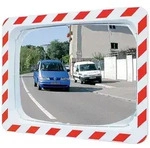 SPL Verkehrsspiegel H600xB800mm Kunststoff,rot/wei&szlig; f.2 Richtungen 20m - 556