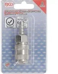 BGS Druckluft-Schnellkupplung mit 8 mm Schlauchanschluss - 3226-1