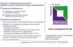 G&uuml;nzburger Steigtechnik Kennzeichnungsschild f&uuml;r Steigschutzeinrichtung - 019007