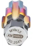 KS TOOLS Gewindeschneider mit F&uuml;hrungsbolzen f&uuml;r Lambdasonden M18 x 1,5 - 150.2543