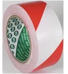 IKS Bodenmarkierungsband F33 PVC rot / wei&szlig; - 5635000002
