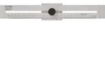 Streichma&szlig; 200mm m.flachem Schieber INOX TECWERK