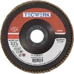 F&auml;cherscheibe D.125mm K.120 kon.Stahl/Holz NK TECWERK