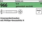 Linsensenkschraube DIN 966 Kreuzschlitz PH M5x60-H 4.8 galv.verz. 200St.