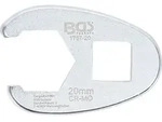 BGS Hahnenfu&szlig;schl&uuml;ssel Antrieb Innenvierkant 12,5 mm (1/2") SW 20 mm - 1757-20
