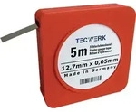 F&uuml;hlerlehrenband S.0,02mm L.5m B.12,7mm TECWERK
