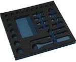 Werkzeugmodul Leereinlage 2/3-Modul 2000 871 248 27-tlg.TECWERK