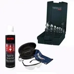 RUKO Kegel- & Entgratsenker-Satz HSS, 6tlg., 90&deg;, DIN 335 Form C inkl. Spray &