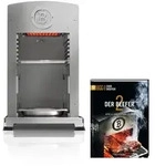 BEEFER E-BEEFER Pro 800&deg;C Oberhitzegrill mit Kochbuch "Der BEEFER 2" im Set -
