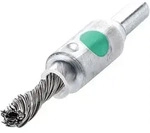 Lessmann Pinselb&uuml;rste &Oslash; 6 mm Schaft 6 mm Drahtst&auml;rke 0,35 mm - 451478