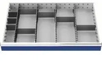 Schubladenunterteilungsmaterial Fronth&ouml;he 100 - 125 mm - 154BLH100A