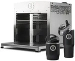 BEEFER Twin Pro DE/AT 50 mbar Propan mit Trennwand 800&deg;C Oberhitzegrill mit