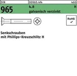 Senkschraube DIN 965 PH M2x 8-H 4.8 galv.verz. 2000St.
