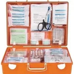 Erste Hilfe Koffer gr.MT-CD B400xH300xT150ca.mm orange S&Ouml;HNGEN