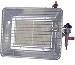 ROTHENBERGER Industrial Gasheizstrahler Eco mit Piezo inkl. Schlauch & Regler -